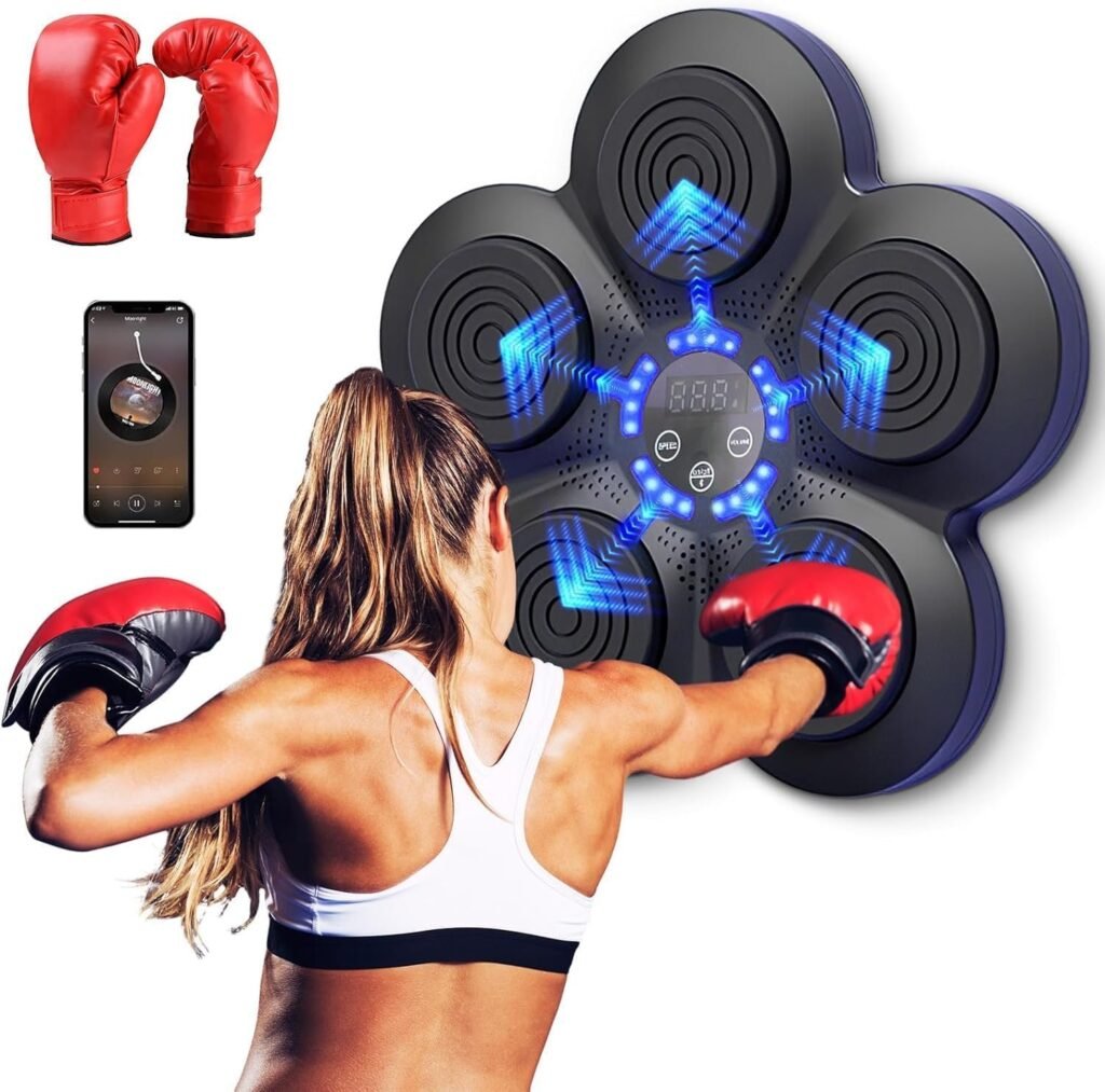 Musical Boxing, Portable Wall-mounted Home Electronic Boxing Device