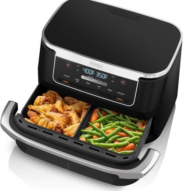 Ninja DZ071 Foodi 6-in-1 DualZone FlexBasket Air Fryer